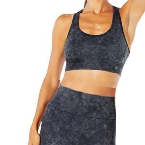 WILDFOX SWEAT Matching Sports Bra‎ and Bike Shorts Set | Size XS